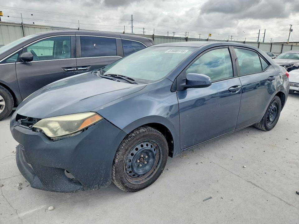 2015 Toyota Corolla VIN 5YFBURHE9FP360593 COPART salvage auction — REAR END, Tx - Certificate Of Title, sold $2,150 on 2026-07-31 (photo 1)