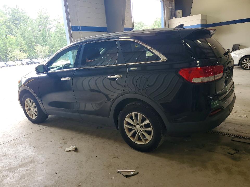 2017 Kia Sorento VIN 5XYPG4A38HG199587 COPART salvage auction — REAR END, Va - Cert Of Title - Salvage, sold $550 on 2026-07-24 (photo 2)