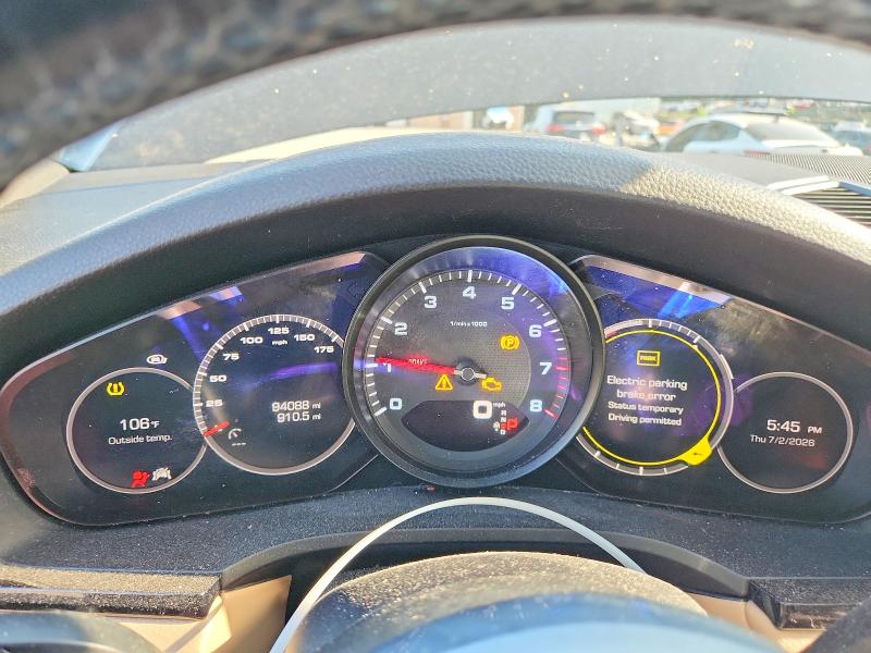 2019 Porsche Cayenne VIN WP1AA2AY3KDA07441 COPART salvage auction — REAR END, Ny - Mv-907A Salvage Certificate, sold $2,100 on 2026-07-28 (photo 9)