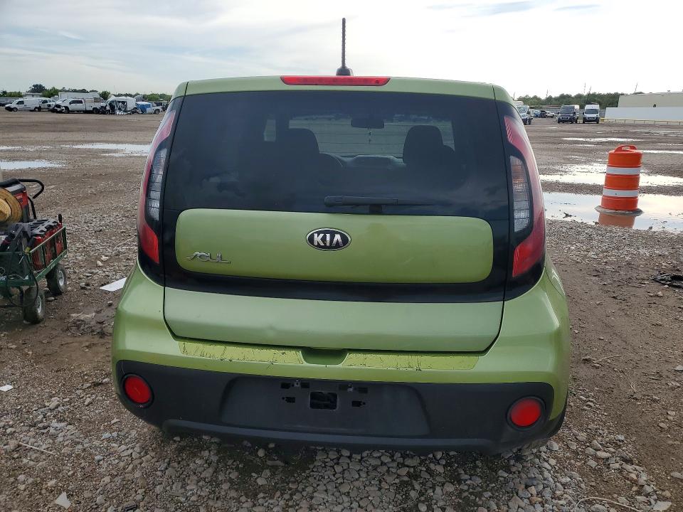 2018 Kia Soul VIN KNDJN2A25J7892627 COPART salvage auction — MECHANICAL, Tx - Certificate Of Title, sold $1,100 on 2026-07-27 (photo 6)