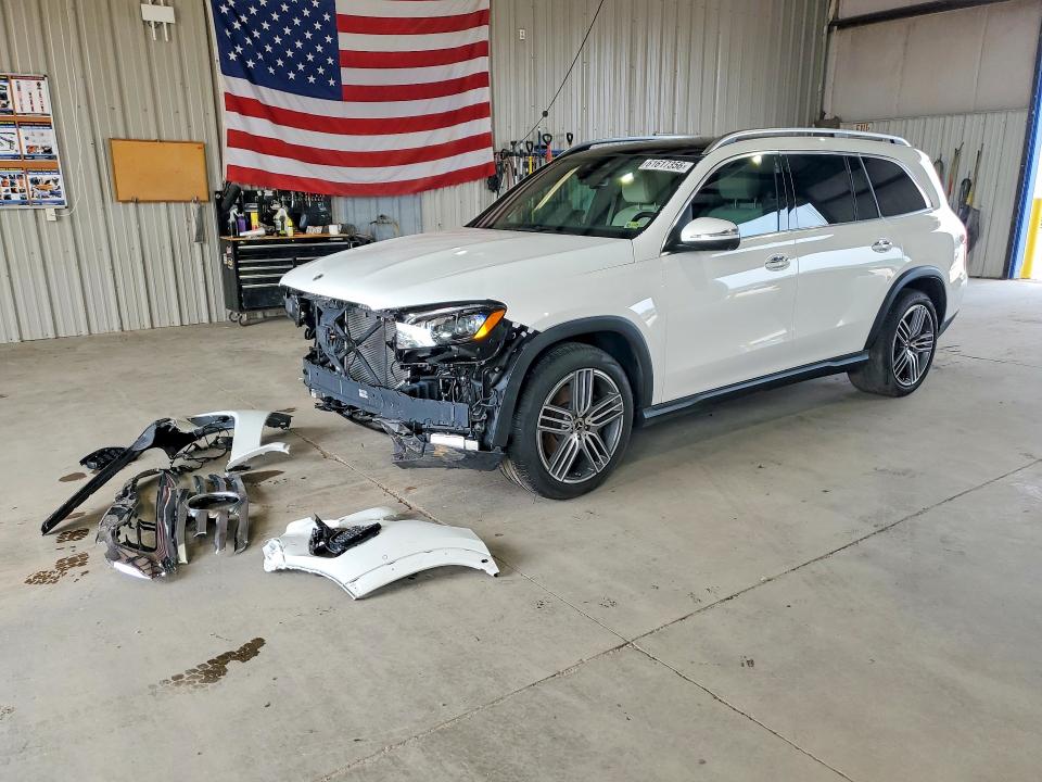 2025 Mercedes-benz Gls-klasse VIN 4JGFF5KE7SB317050 COPART salvage auction — FRONT END, Ny - Mv-907A Salvage Certificate, sold $57,000 on 2026-07-28 (photo 1)