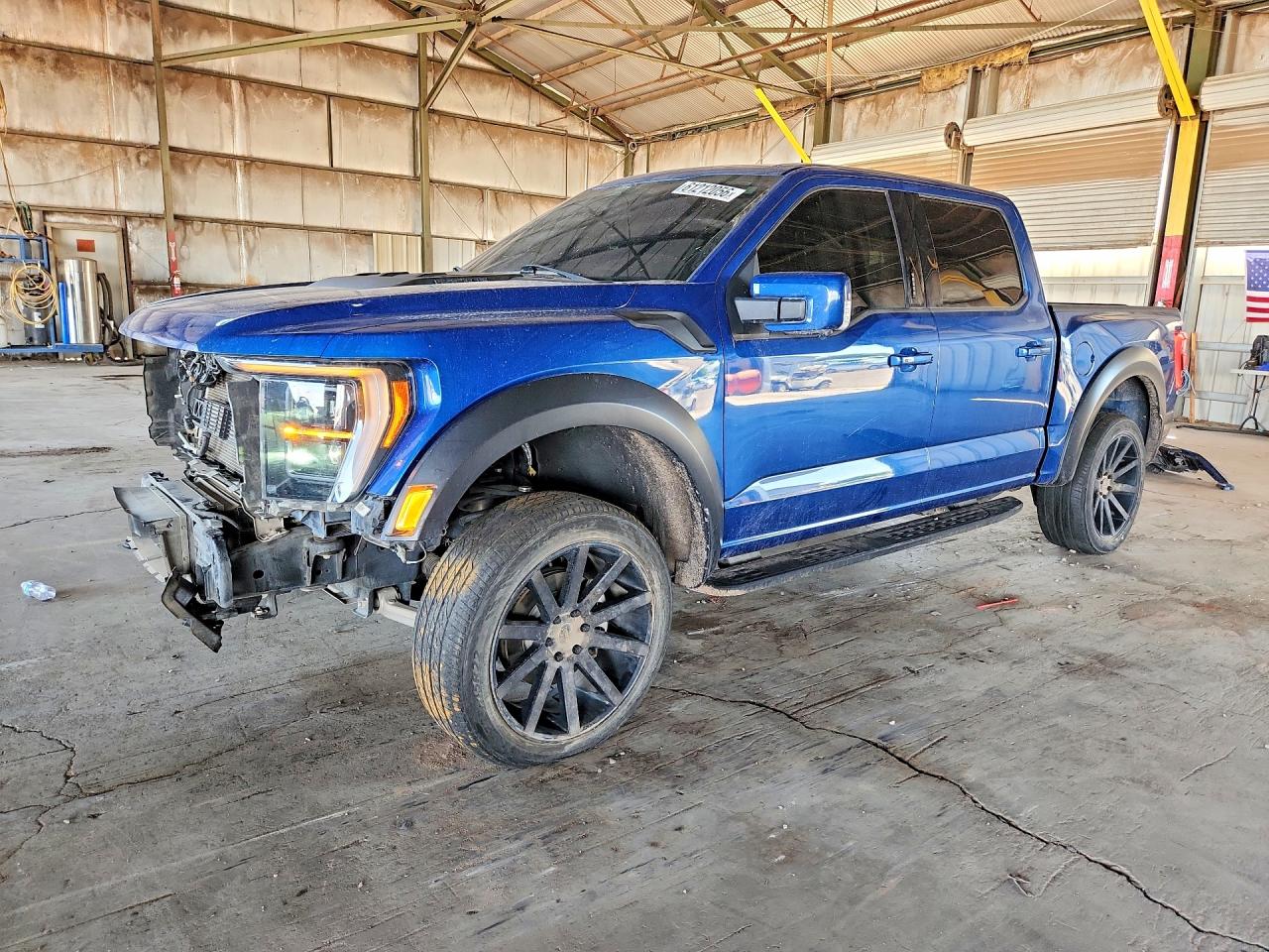 2022 Ford F-150 Lightning VIN 1FTFW1RG6NFB01613 — COPART salvage auction photo