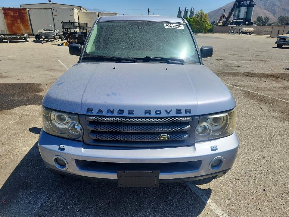 2008 Land rover Range rover sport VIN SALSK25418A150028 COPART salvage auction — MINOR DENT/SCRATCHES, Ca - Salvage Certificate, sold $1,250 on 2026-08-21 (photo 5)