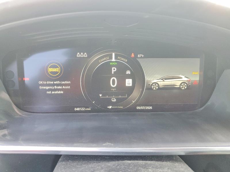 2019 Jaguar I-pace VIN SADHD2S15K1F76437 COPART salvage auction — STRIPPED, Ca - Non-Revivable Acquisition, sold $1,150 on 2026-07-15 (photo 9)