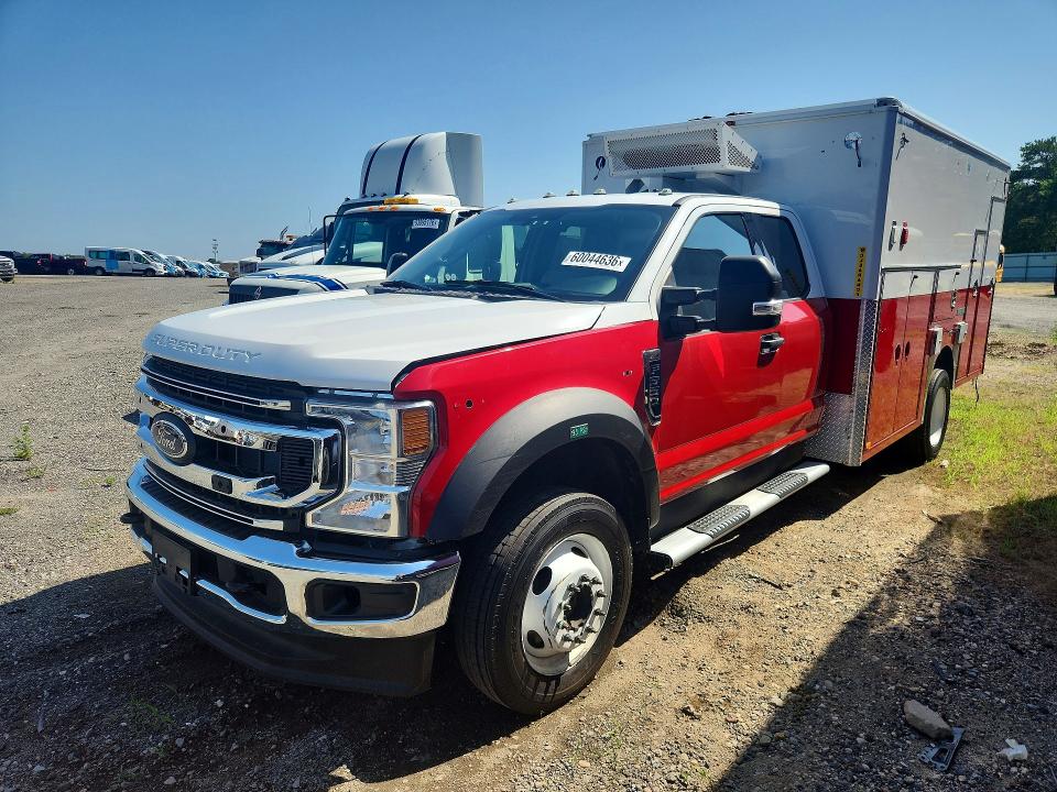 2020 Ford F550 VIN 1FD0X5HT0LED25015 COPART salvage auction — MINOR DENT/SCRATCHES, Ny - Certificate Of Title (P), sold $56,500 on 2026-09-18 (photo 1)