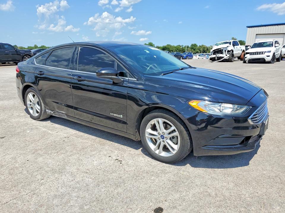 2018 Ford Fusion VIN 3FA6P0LU8JR153978 COPART salvage auction — FRONT END, Ok - Cert Of Title-Salvage, sold $1,450 on 2026-09-11 (photo 4)