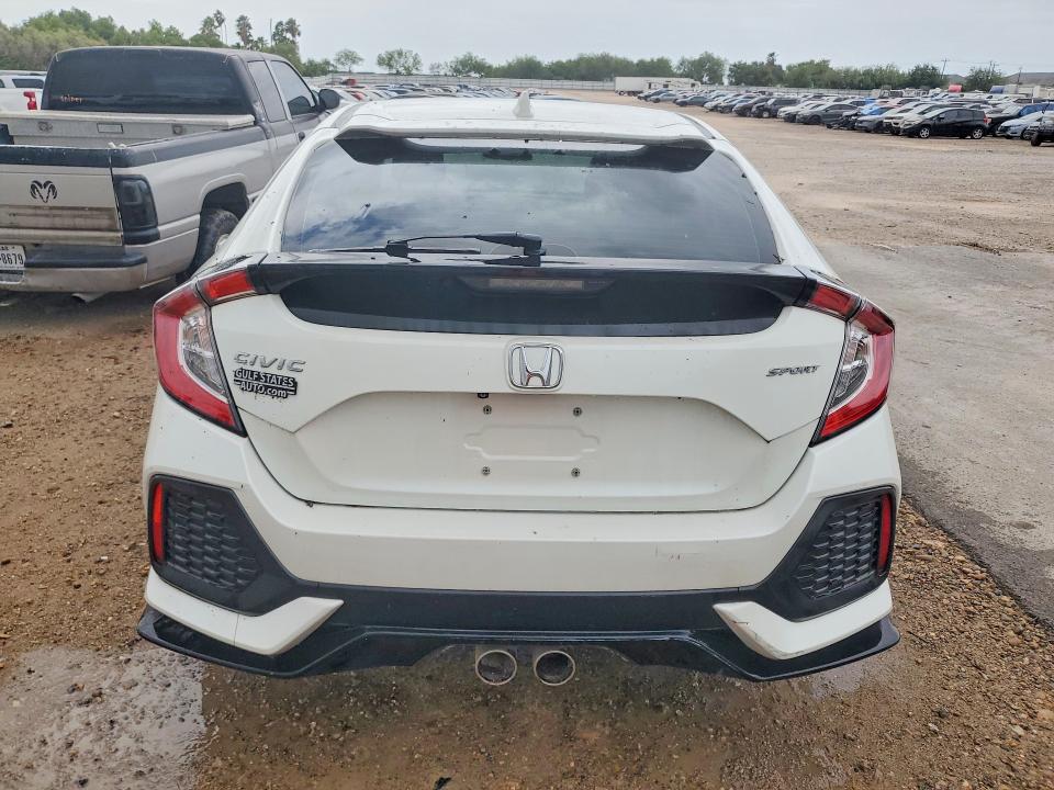 2019 Honda Civic VIN SHHFK7H48KU424873 COPART salvage auction — FRONT END, AL - CERT OF TITLE-FLOOD SALVAGE, sold $4,100 on 2026-07-29 (photo 6)