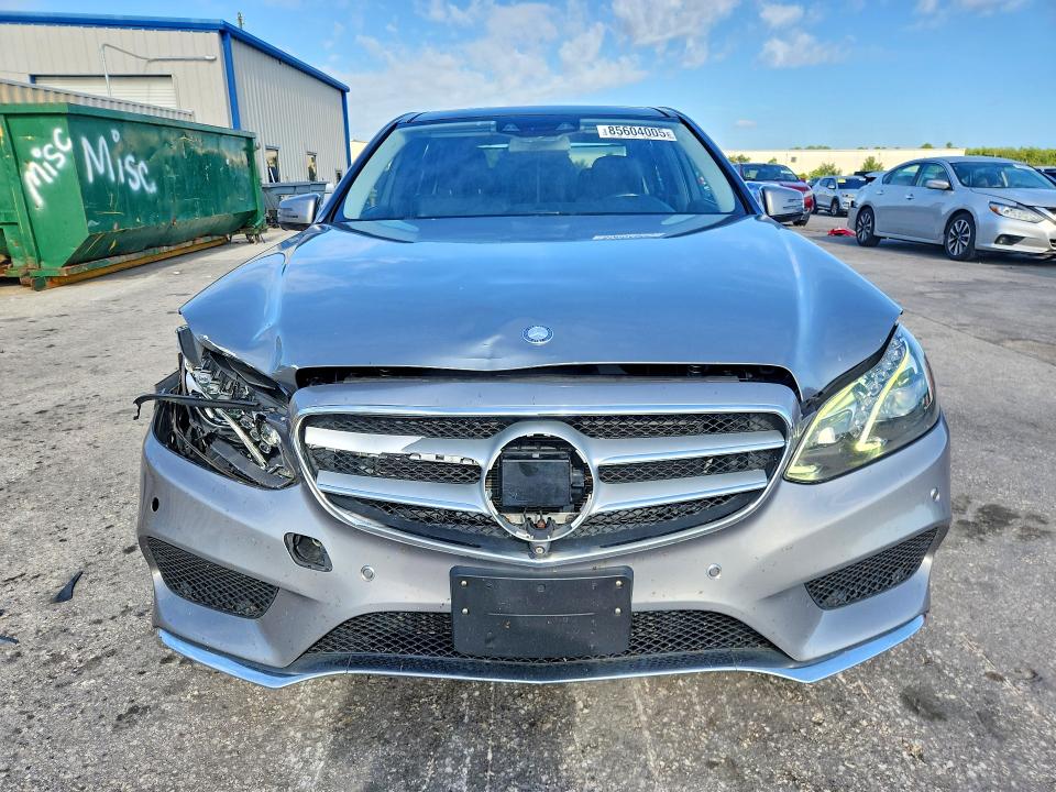 2014 Mercedes-benz E-klasse VIN WDDHF9BB3EA879134 COPART salvage auction — FRONT END, Fl - Cert Of Title Slvg Rebuildable, sold $3,000 on 2026-07-28 (photo 5)