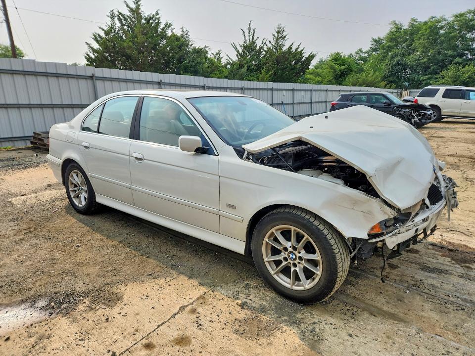 2003 BMW 5er VIN WBADT43463G025900 COPART salvage auction — FRONT END, Nj - Cert Of Title-Salvage, sold $225 on 2026-08-19 (photo 4)