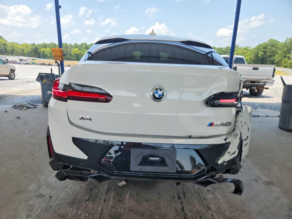 2022 BMW X4 VIN 5UX43DT07N9L31865 COPART salvage auction — ROLLOVER, Ga - Cert Of Title-Salvage, sold $11,100 on 2026-08-27 (photo 6)