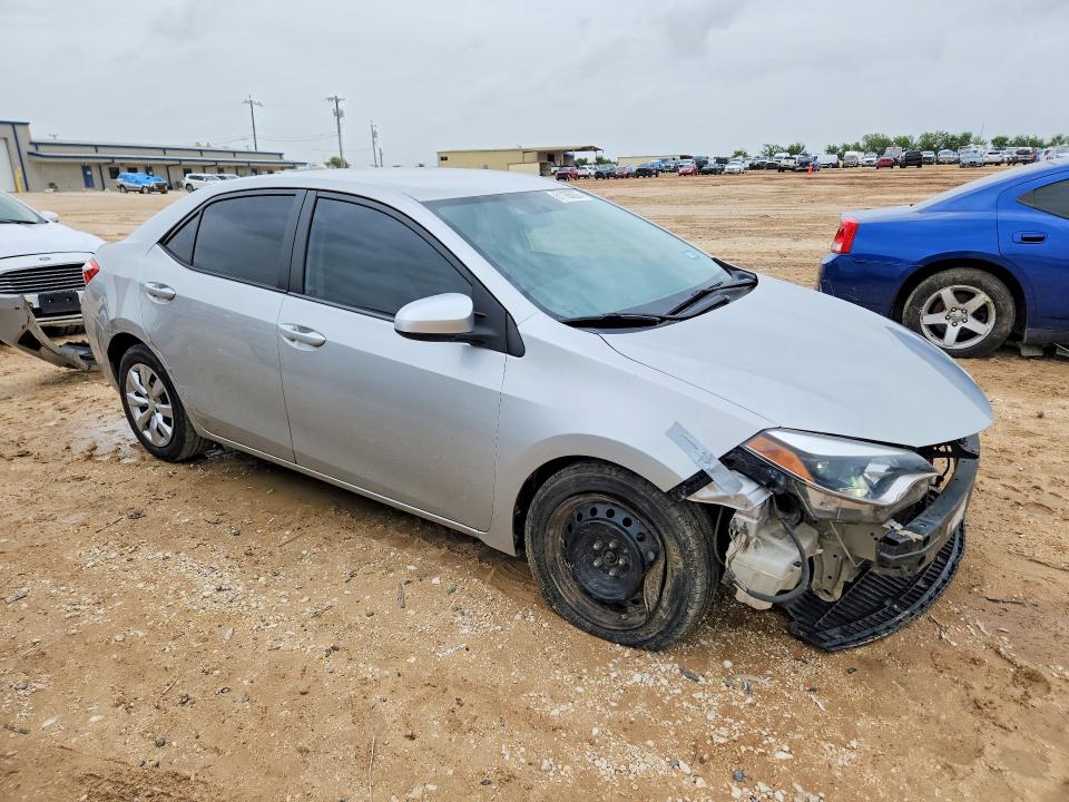 2015 Toyota Corolla VIN 5YFBURHEXFP297505 COPART salvage auction — FRONT END, Tx - Certificate Of Title, sold $2,150 on 2026-07-21 (photo 4)