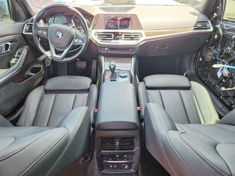 2019 BMW 3er VIN 3MW5R7J56K8B00799 COPART salvage auction — REAR END, Salvage Title, sold $7,200 on 2026-09-01 (photo 8)