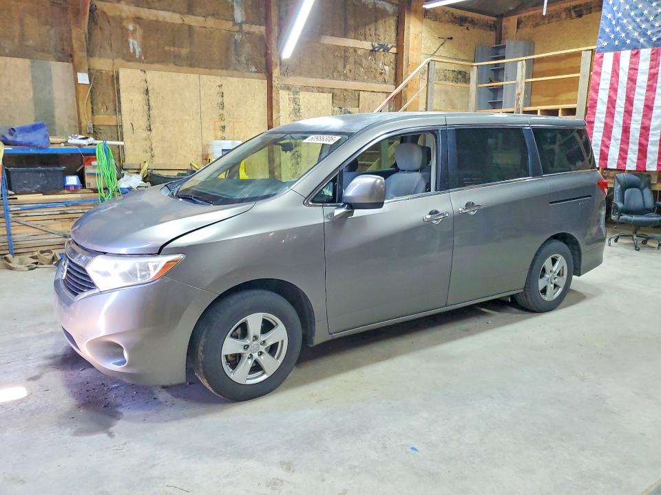 2014 Nissan Quest VIN JN8AE2KP6E9103653 COPART salvage auction — MINOR DENT/SCRATCHES, Sd - Non Public Clean Title, sold $150 on 2026-07-28 (photo 1)