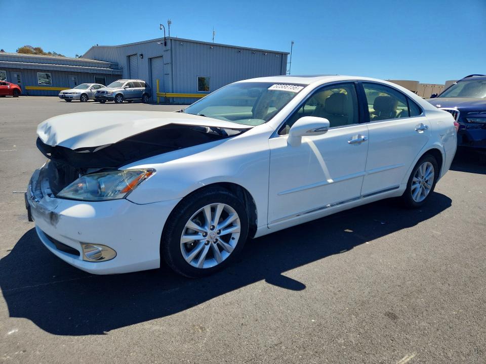 2012 Lexus ES VIN JTHBK1EGXC2507140 COPART salvage auction — FRONT END, Ca - Salvage Certificate, sold $1,750 on 2026-07-22 (photo 1)
