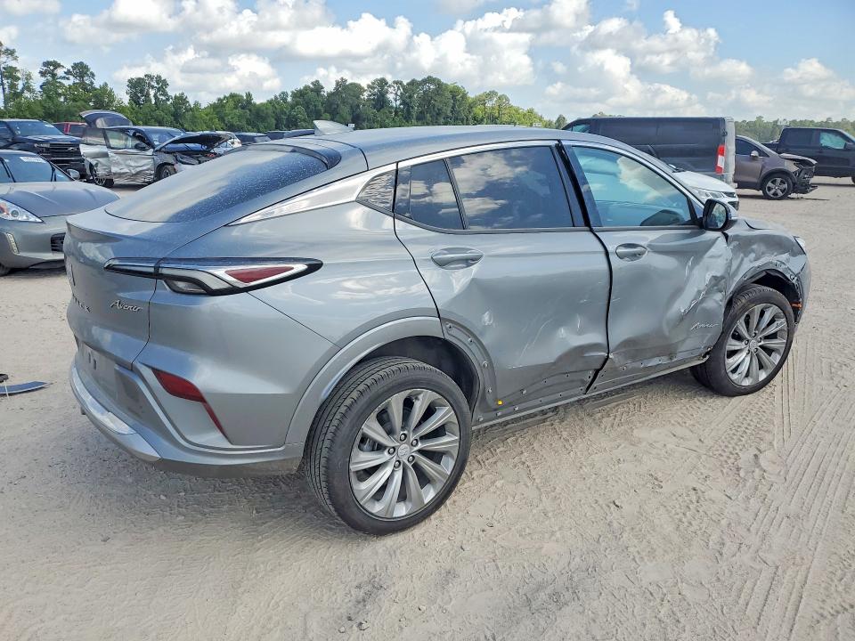 2024 Buick Envista VIN KL47LCE29RB025993 COPART salvage auction — FRONT END, Tx - Salvage Vehicle Title, sold $8,900 on 2026-07-21 (photo 3)