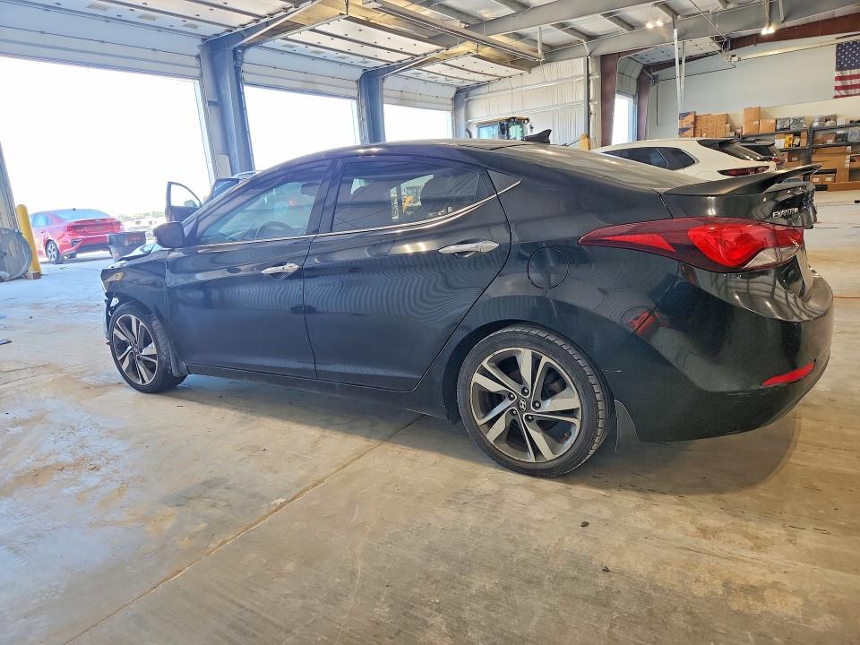 2014 Hyundai Elantra VIN KMHDH4AE6EU214076 COPART salvage auction — FRONT END, NE - CERTIFICATE OF TITLE, sold $225 on 2026-07-28 (photo 2)