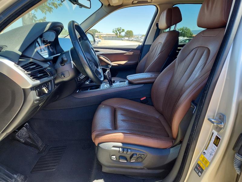 2016 BMW X5 VIN 5UXKT0C55G0F75407 COPART salvage auction — REAR END, Ca - Salvage Certificate, sold $5,900 on 2026-07-28 (photo 7)