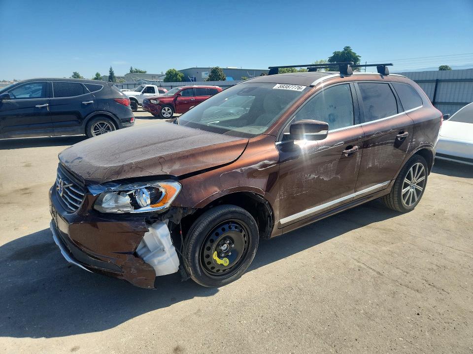2015 Volvo VIN YV449MDK7F2723817 COPART salvage auction — FRONT END, Ca - Salvage Certificate, sold $3,600 on 2026-07-31 (photo 1)