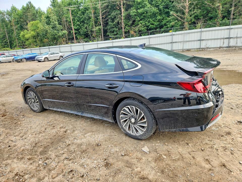 2021 Hyundai Sonata VIN KMHL54JJ8MA034020 COPART salvage auction — REAR END, VA - CERT OF TITLE - SALVAGE, sold $5,500 on 2026-07-28 (photo 2)