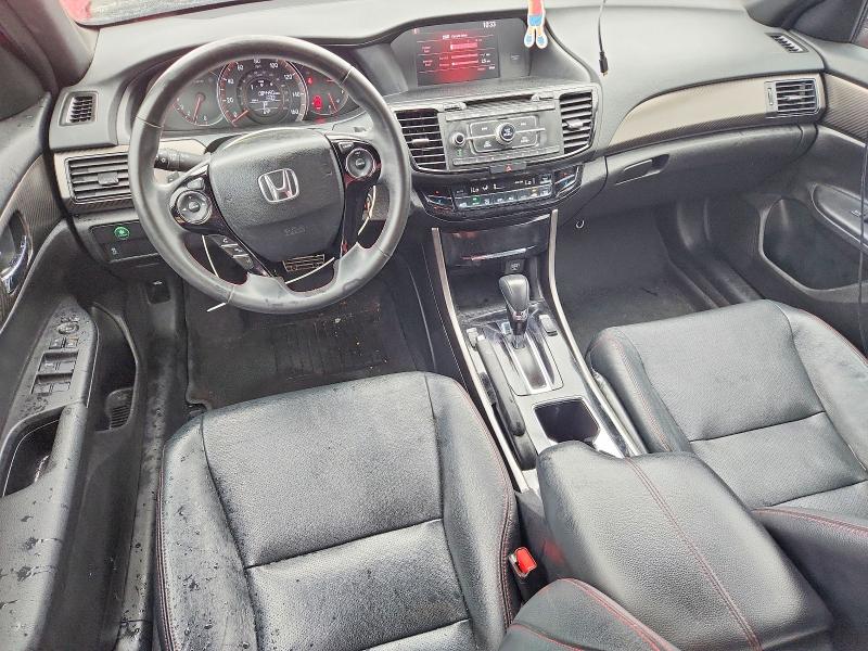 2017 Honda Accord VIN 1HGCR2F15HA278236 COPART salvage auction — SIDE, CT - CERT OF TITLE-SALVAGE, sold $7,000 on 2026-08-21 (photo 8)