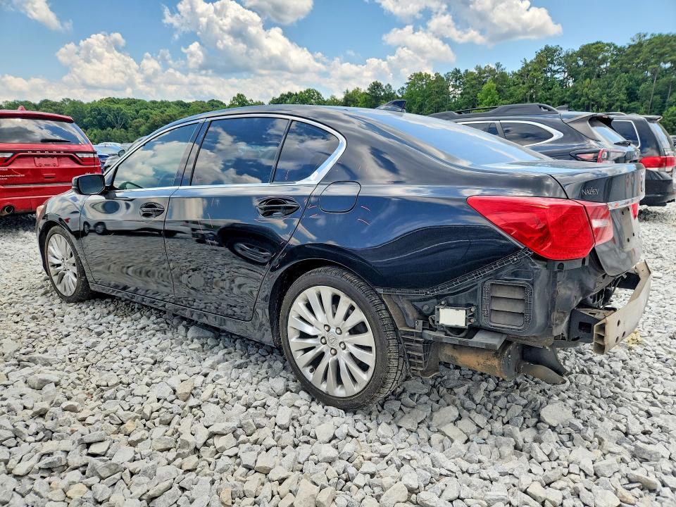 2014 Acura RLX VIN JH4KC1F54EC007059 COPART salvage auction — SIDE, Ga - Cert Of Title-Salvage, sold $1,150 on 2026-07-28 (photo 2)