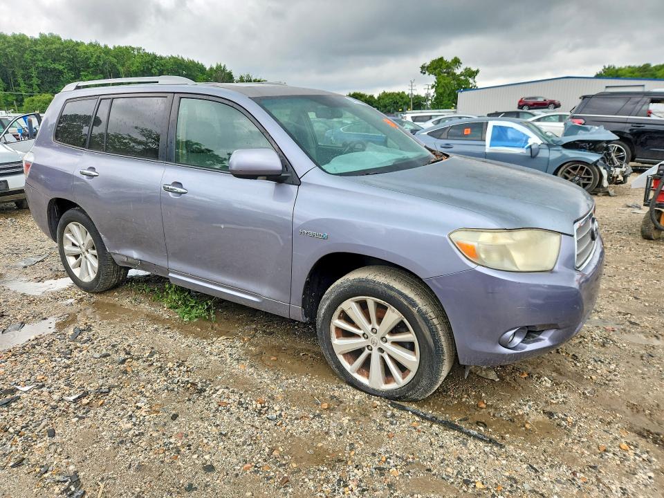 2008 Toyota Highlander hybrid VIN JTEEW44A382021385 COPART salvage auction — MECHANICAL, Va - Certificate Of Title, sold $1,000 on 2026-07-14 (photo 4)