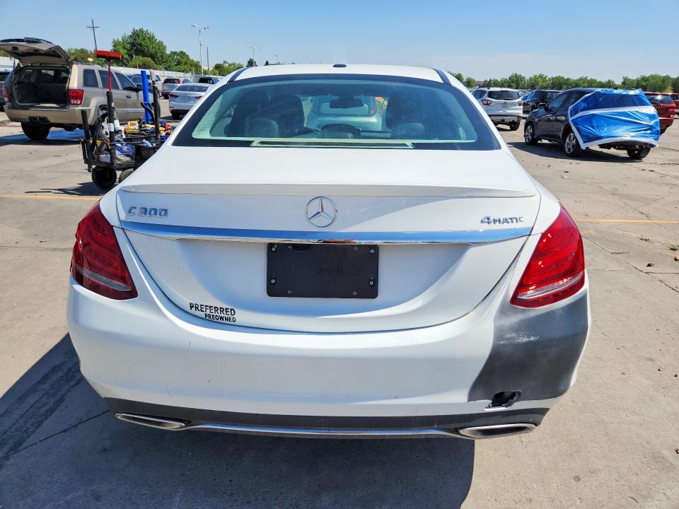 2016 Mercedes-benz C-klasse VIN 55SWF4KB0GU171601 COPART salvage auction — FRONT END, Co - Certificate Of Title (P), sold $1,650 on 2026-07-29 (photo 6)
