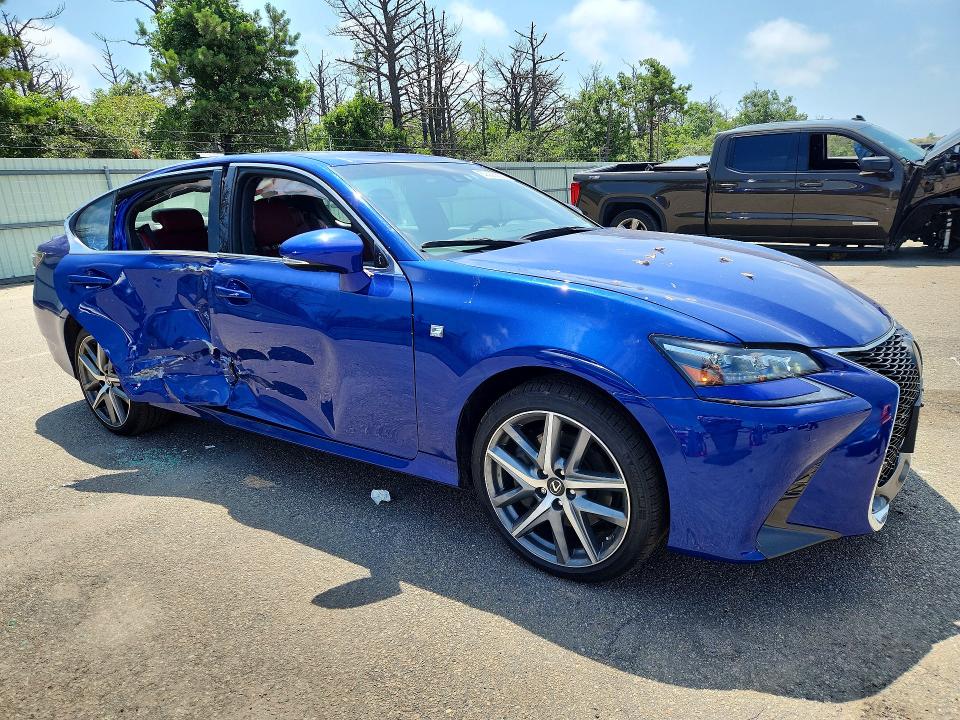 2020 Lexus Gs VIN JTHEZ1CL3LA012163 COPART salvage auction — SIDE, NY - MV-907A SALVAGE CERTIFICATE, sold $100 on 2026-07-29 (photo 4)