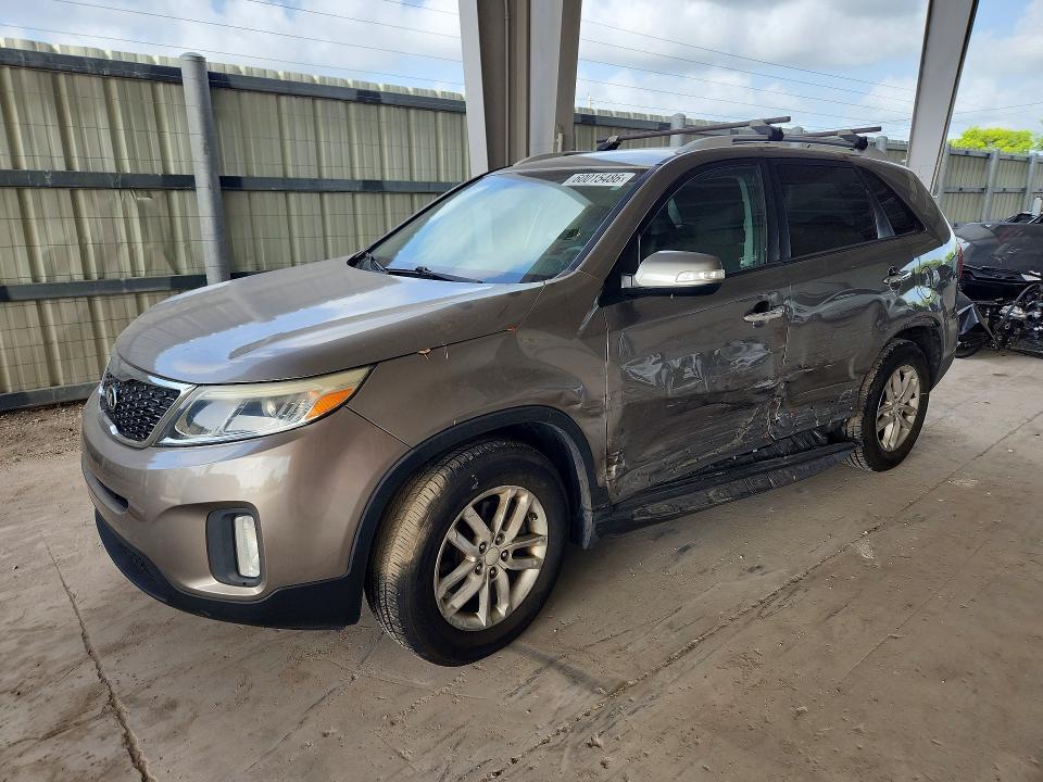 2015 Kia Sorento VIN 5XYKT4A68FG625792 COPART salvage auction — SIDE, Fl - Cert Of Title Slvg Rebuildable, sold $750 on 2026-07-15 (photo 1)