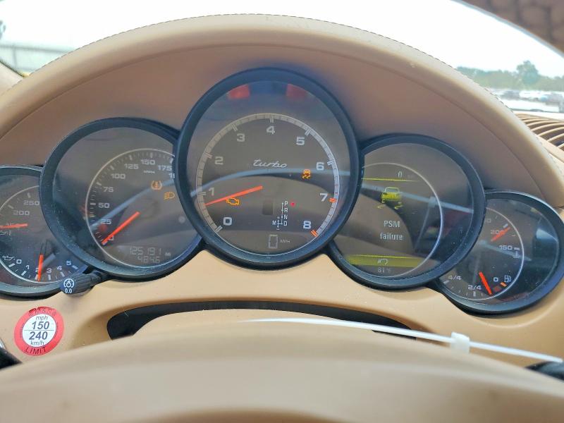2011 Porsche Cayenne VIN WP1AC2A2XBLA81614 COPART salvage auction — FRONT END, Ks - Cert Of Title-Salvage, sold $175 on 2026-08-10 (photo 9)