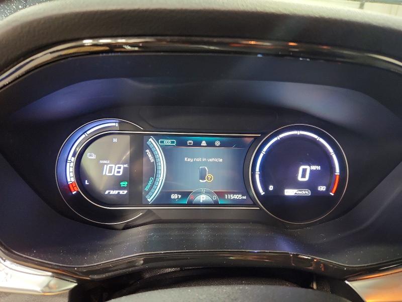 2022 Kia Niro VIN KNDCC3LG4N5159578 COPART salvage auction — REAR END, NY - CERTIFICATE OF TITLE, sold $7,100 on 2026-07-20 (photo 9)