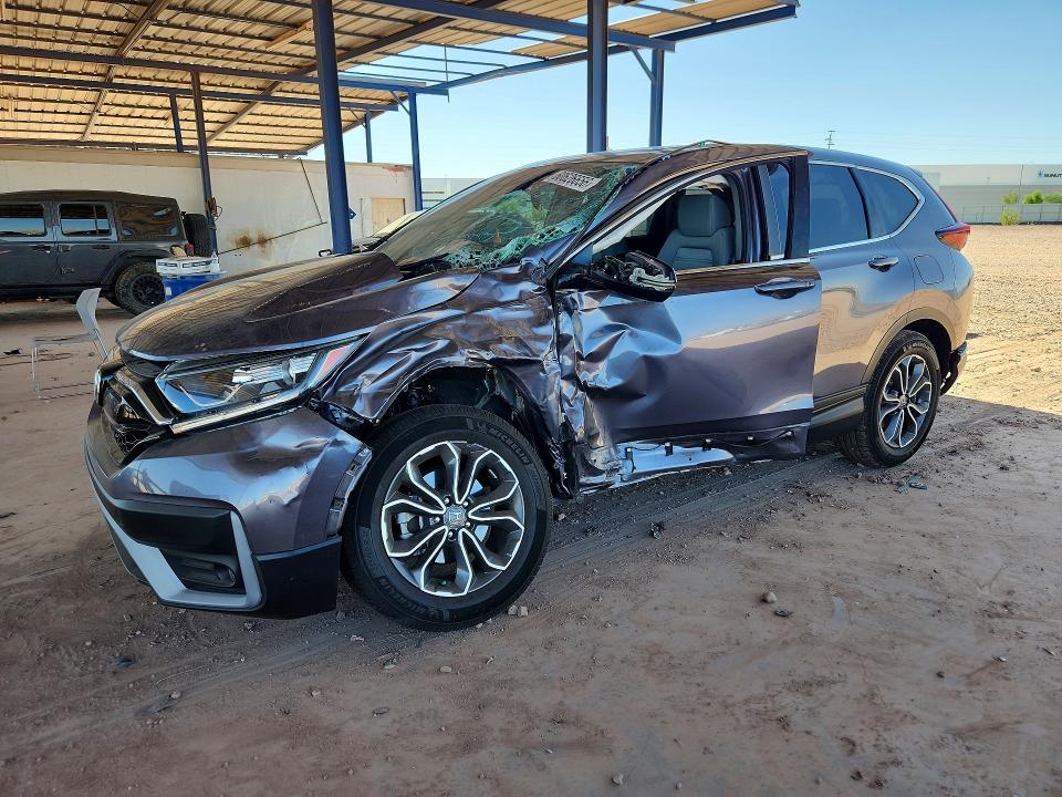 2020 Honda Cr-v VIN 7FARW1H59LE021810 COPART salvage auction — FRONT END, Az - Cert Of Title - Salvage, sold $175 on 2026-07-28 (photo 1)