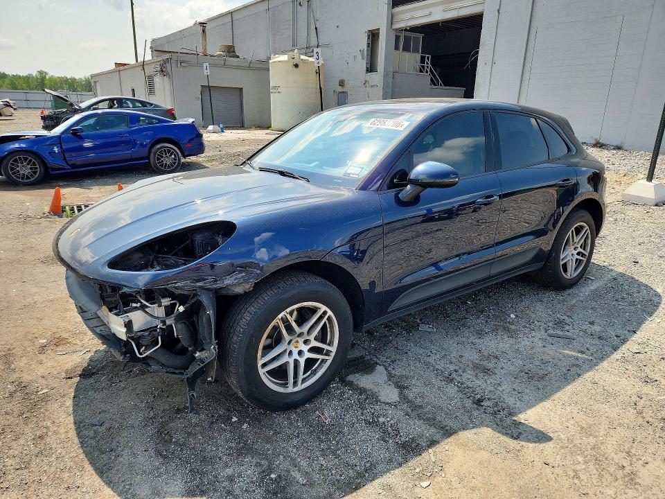 2018 Porsche Macan VIN WP1AA2A56JLB20844 COPART salvage auction — FRONT END, Va - Cert Of Title - Salvage, sold $8,100 on 2026-08-19 (photo 1)