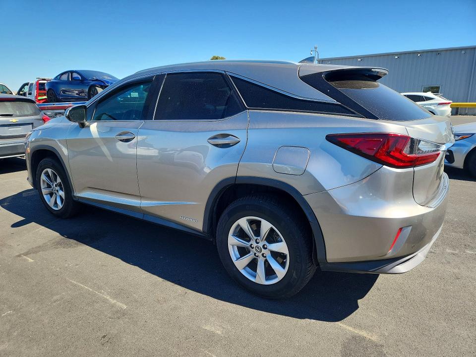 2019 Lexus Rx VIN 2T2BGMCA8KC030772 COPART salvage auction — VANDALISM, Ca - Salvage Certificate, sold $11,700 on 2026-07-27 (photo 2)