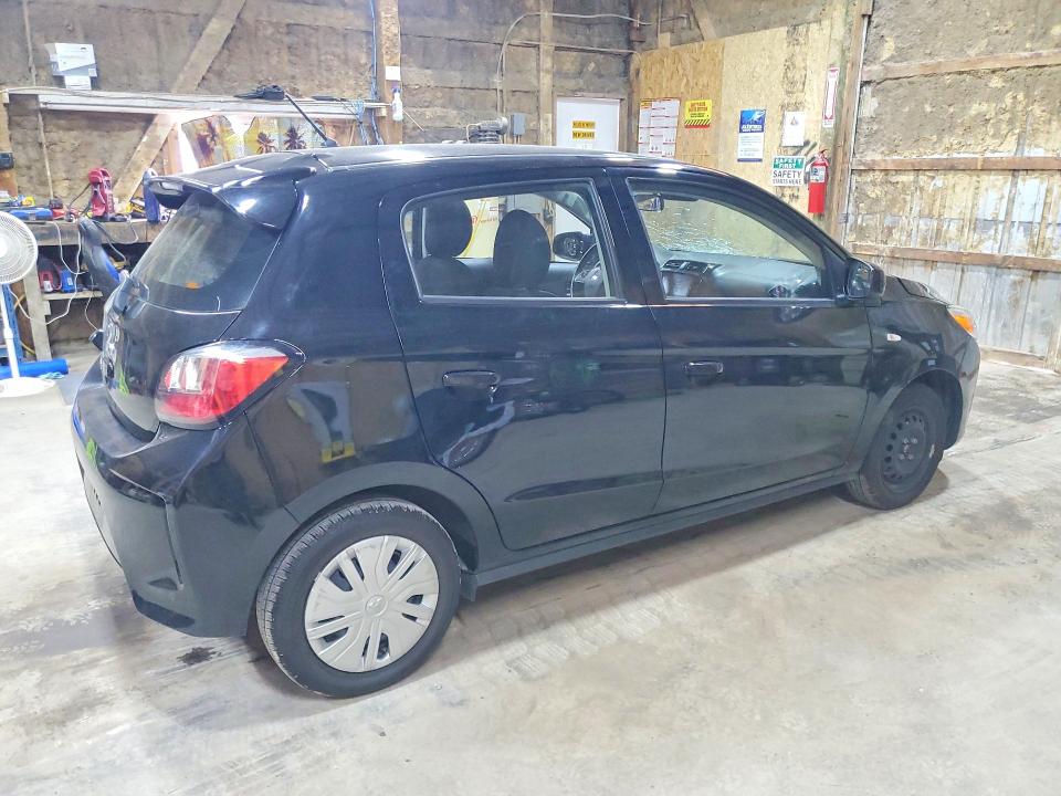 2024 Mitsubishi Mirage VIN ML32AUHJ1RH011570 COPART salvage auction — FRONT END, VA - CERTIFICATE OF TITLE (P), sold $750 on 2026-07-27 (photo 3)