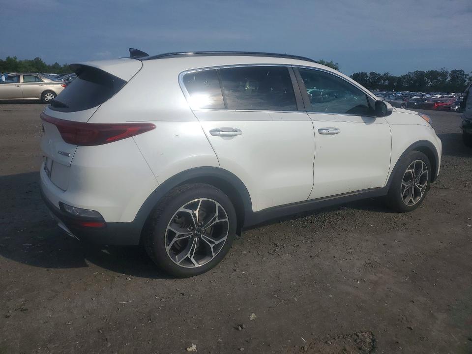 2020 Kia Sportage VIN KNDPR3A67L7739919 COPART salvage auction — FRONT END, Va - Cert Of Title - Salvage, sold $4,450 on 2026-07-29 (photo 3)