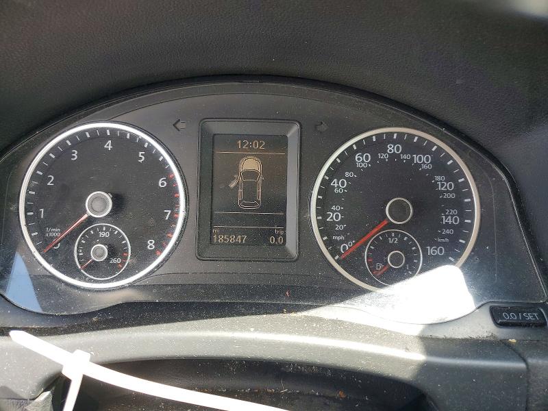 2016 Volkswagen Tiguan VIN WVGBV7AX7GW548420 COPART salvage auction — FRONT END, TN - CERTIFICATE OF TITLE, sold $250 on 2026-07-29 (photo 9)