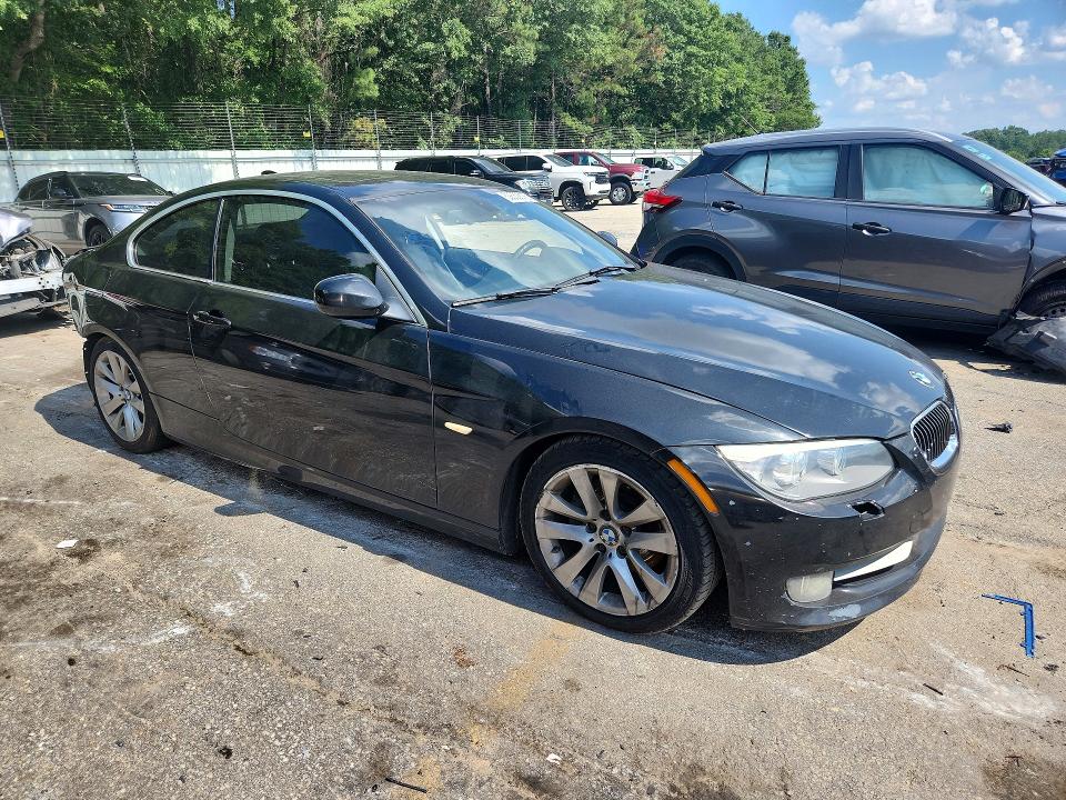 2011 BMW 3 series VIN WBAKE3C53BE769209 COPART salvage auction — REAR END, GA - CERT OF TITLE-SALVAGE (P), sold $1,000 on 2026-07-14 (photo 4)
