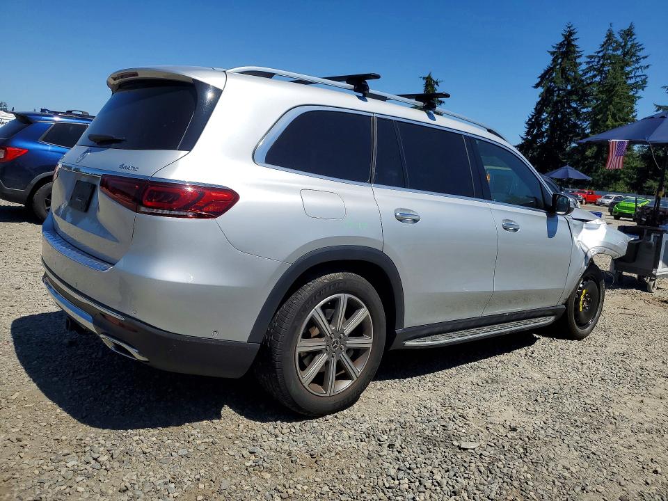 2020 Mercedes-benz Gls-klasse VIN 4JGFF5KE5LA151537 COPART salvage auction — FRONT END, Wa - Bill Of Sale, sold $18,200 on 2026-07-31 (photo 3)