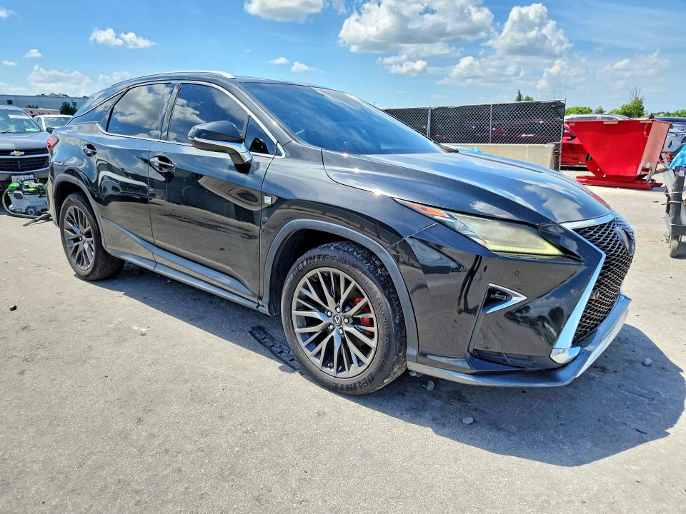 2017 Lexus Rx VIN 2T2BZMCA2HC056898 COPART salvage auction — FRONT END, In - Certificate Of Title, sold $16,000 on 2026-07-30 (photo 4)