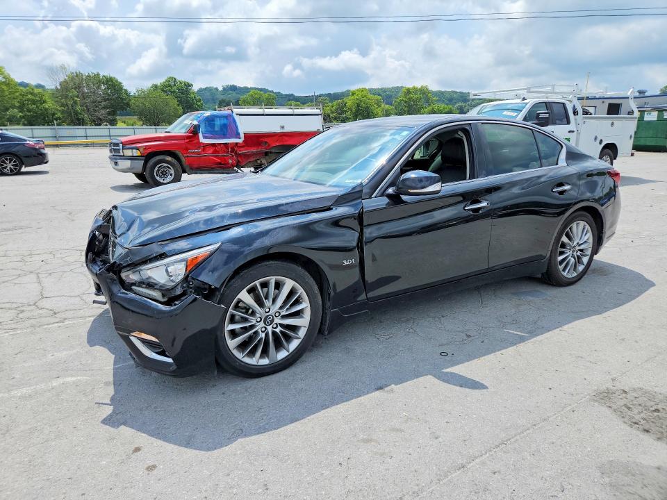 2020 Infiniti Q50 VIN JN1EV7AP2LM205346 COPART salvage auction — FRONT END, TN - SALVAGE CERTIFICATE (P), sold $975 on 2026-07-20 (photo 1)