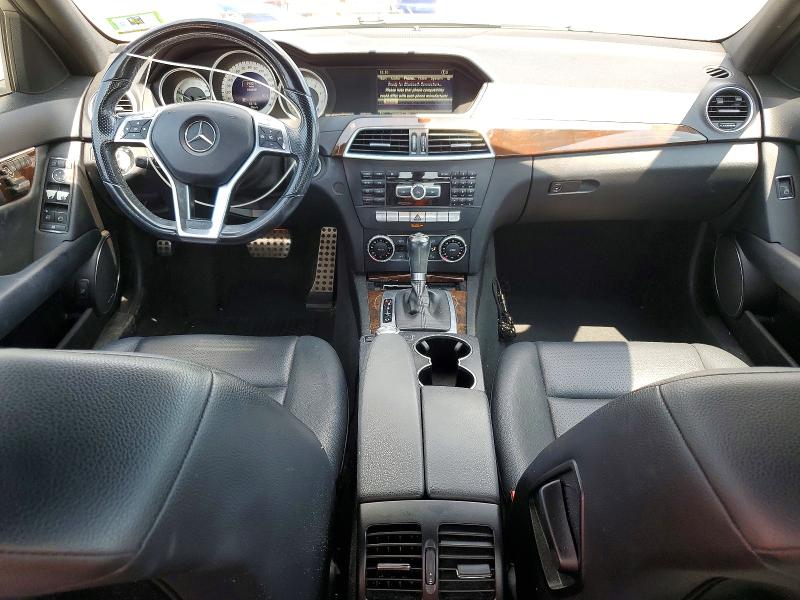2014 Mercedes-benz C-klasse VIN WDDGF8AB4EG160639 COPART salvage auction — REAR END, Ny - Mv-907A Salvage Certificate, sold $1,900 on 2026-08-11 (photo 8)