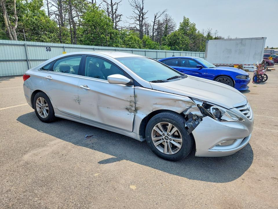 2013 Hyundai Sonata VIN 5NPEB4ACXDH711374 COPART salvage auction — FRONT END, Ny - Mv-907A Salvage Certificate, sold $450 on 2026-07-20 (photo 4)