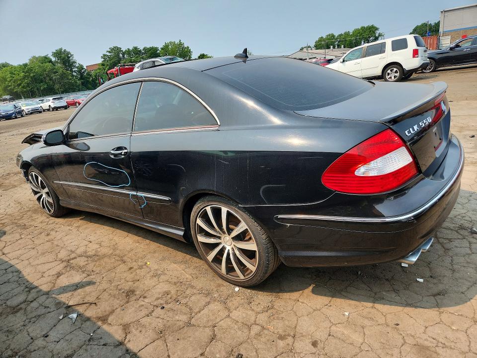 2009 Mercedes-benz Clk-klasse VIN WDBTJ72HX9F266155 COPART salvage auction — FRONT END, Ct - Cert Of Title-Salvage, sold $450 on 2026-07-28 (photo 2)
