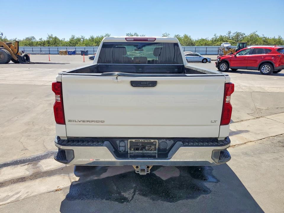 2024 Chevrolet Silverado 1500 VIN 1GCPACEK8RZ170073 COPART salvage auction — FRONT END, Ca - Dis/Dlr/Exp Only Clean Title, sold $17,500 on 2026-08-20 (photo 6)