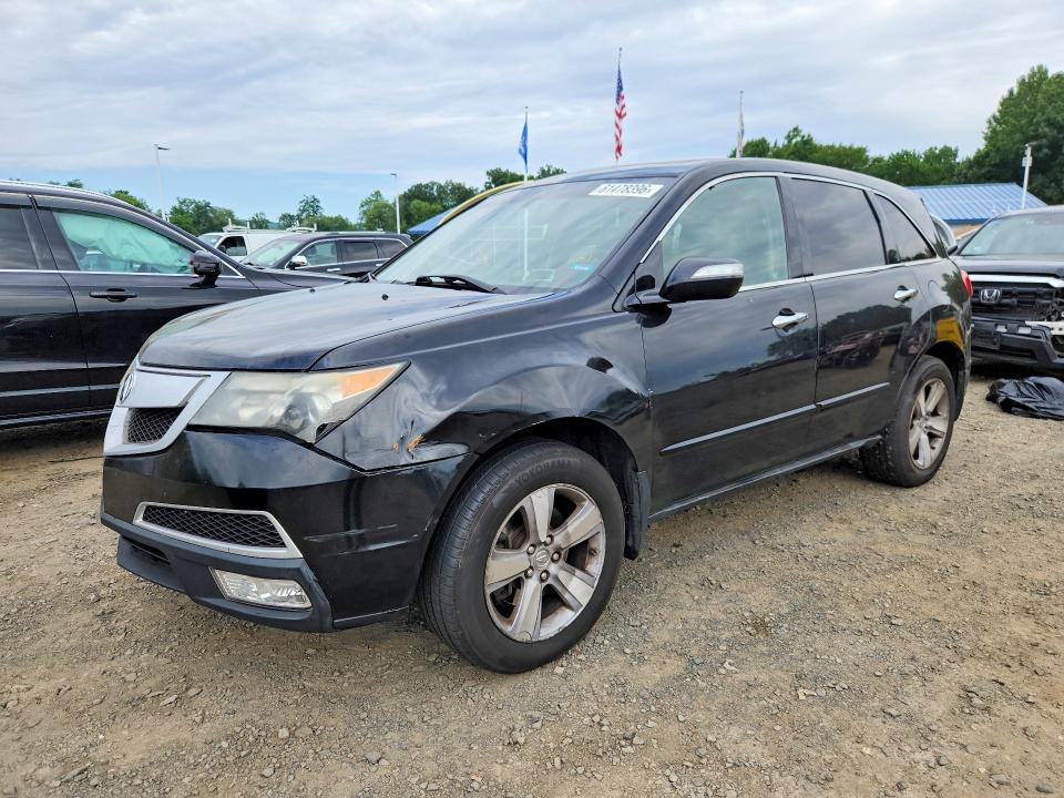 2012 Acura Mdx VIN 2HNYD2H32CH513150 COPART salvage auction — FRONT END, Ct - Certificate Of Title, sold $975 on 2026-07-28 (photo 1)