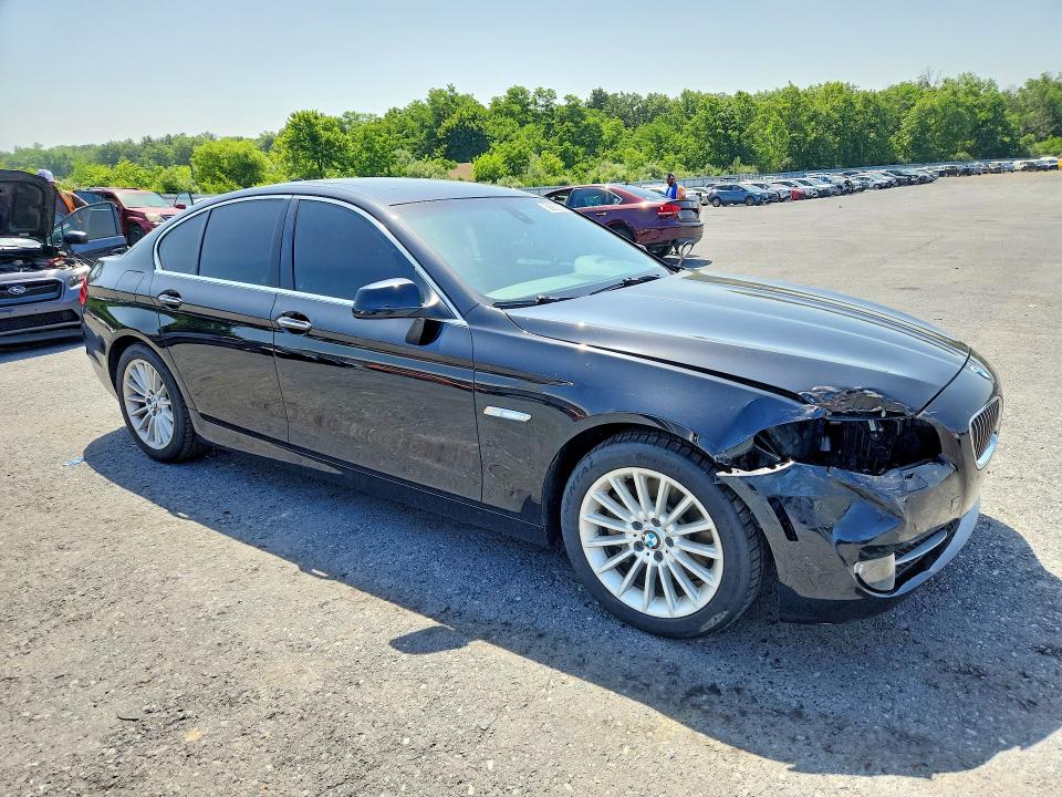 2011 BMW 5 series VIN WBAFR7C58BC267515 COPART salvage auction — FRONT END, Pa - Certificate Of Salvage, sold $3,050 on 2026-08-04 (photo 4)