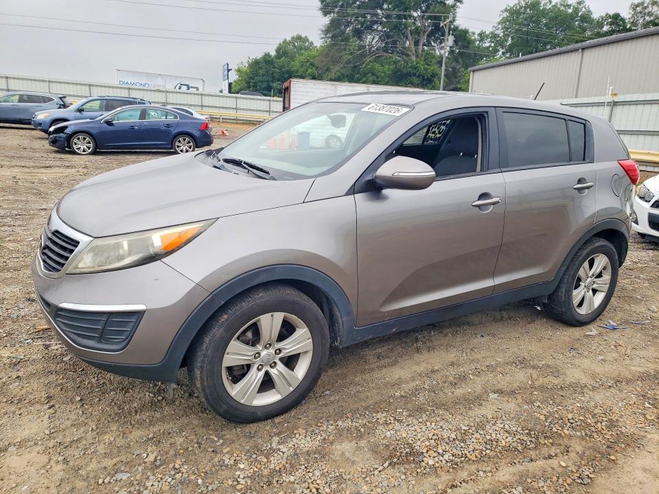 2013 Kia Sportage VIN KNDPB3A26D7517908 COPART salvage auction — SIDE, VA - CERT OF TITLE - SALVAGE, sold $1,100 on 2026-07-31 (photo 1)