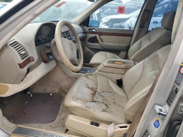 1999 Mercedes-benz S class VIN WDBGA32G2XA414682 COPART salvage auction — MECHANICAL, FL - CERTIFICATE OF TITLE, sold $425 on 2026-07-24 (photo 7)