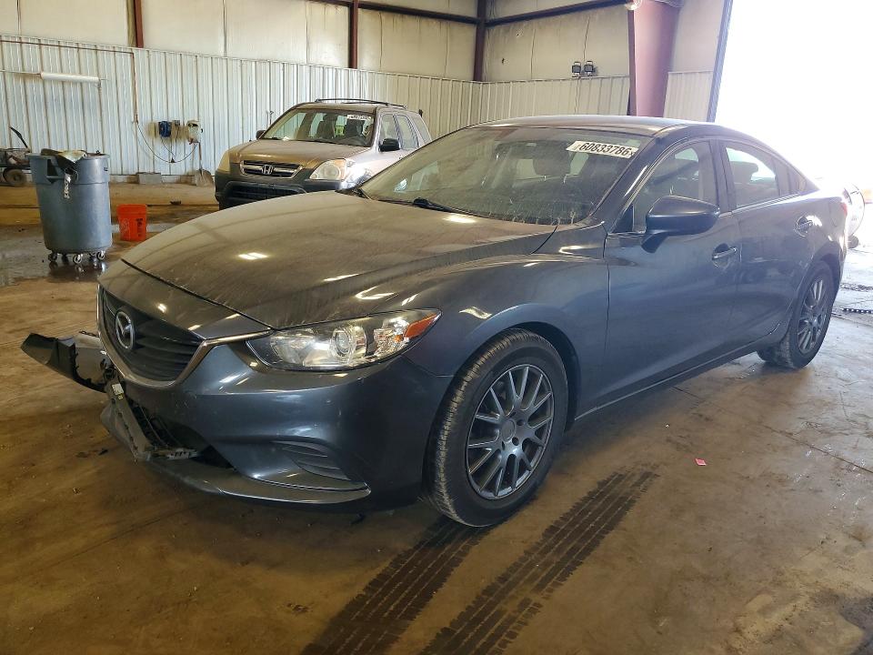 2015 Mazda 6 VIN JM1GJ1U54F1214418 COPART salvage auction — FRONT END, MI - CERTIFICATE OF TITLE, sold $350 on 2026-07-31 (photo 1)